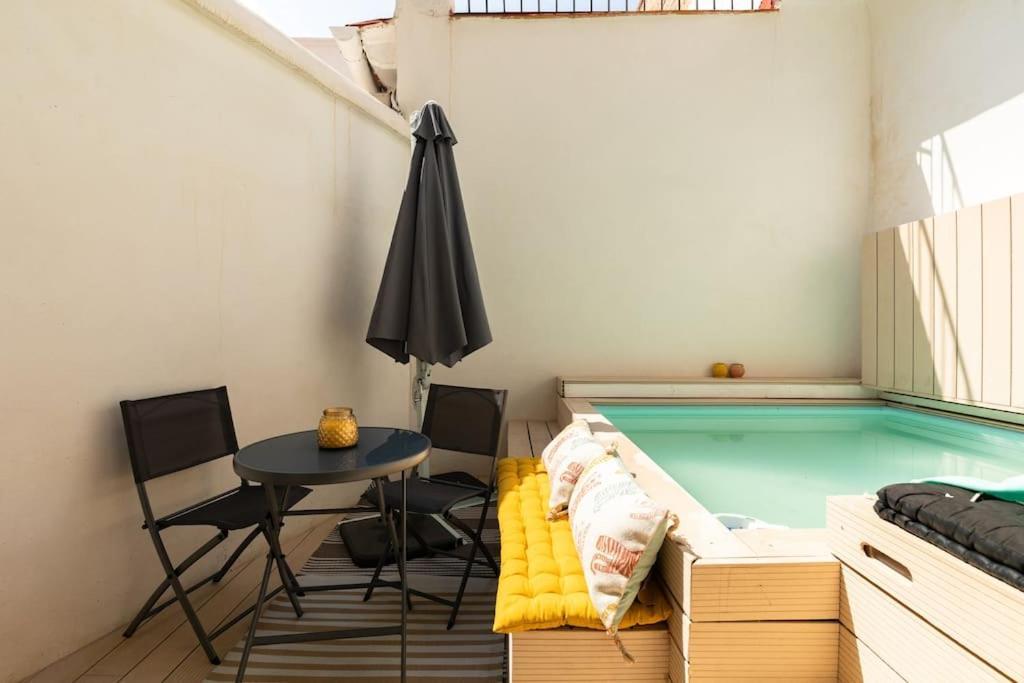 Cozy Loft Patio+Pool +Wifi Valência Exterior foto
